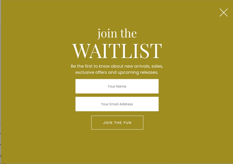 Bdow_waitlist - Showit