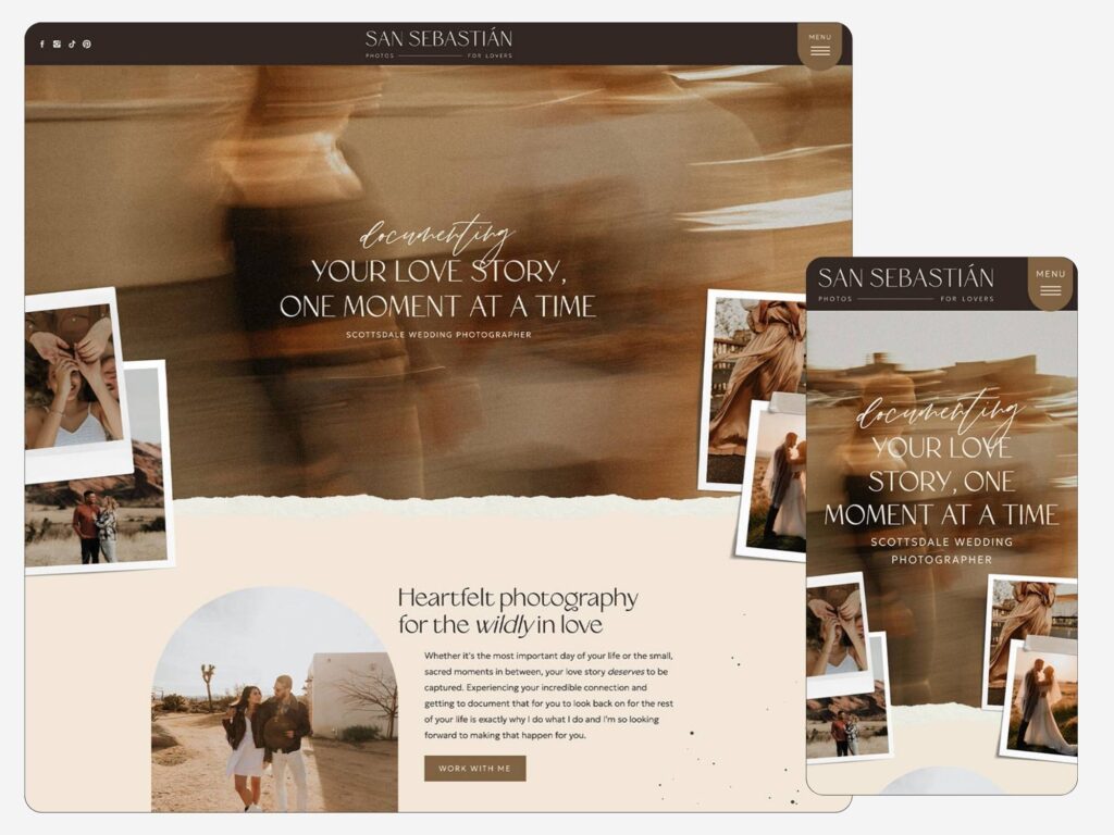 Website Templates for Photographers image 4