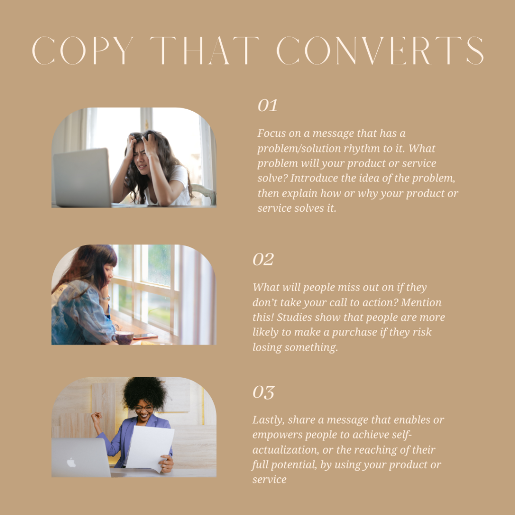 convertingcopy - Showit Refresh your website with copy that converts website visitors into paying clients