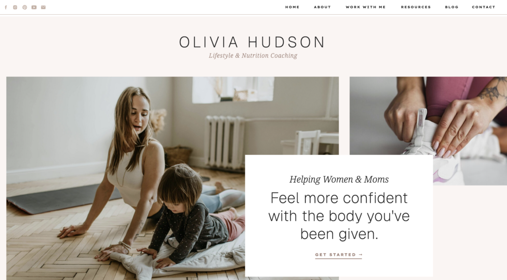 Screenshot 2026-02-20 at 23057 PM - Showit Health and Wellness Website Templates Olivia Hudson