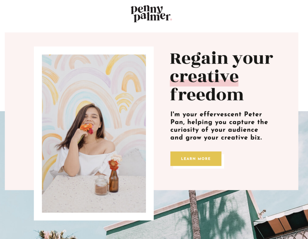 Coaching & Consulting Website Templates Penelope