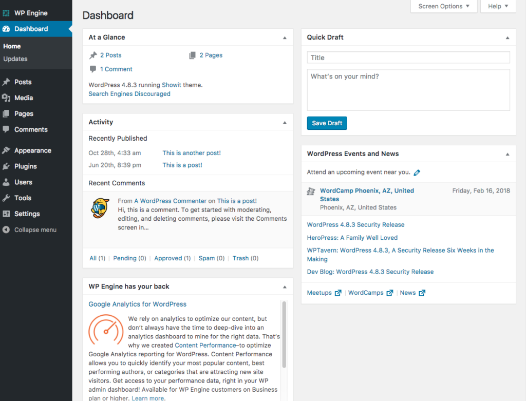 wplogin - Showit Start a Blog